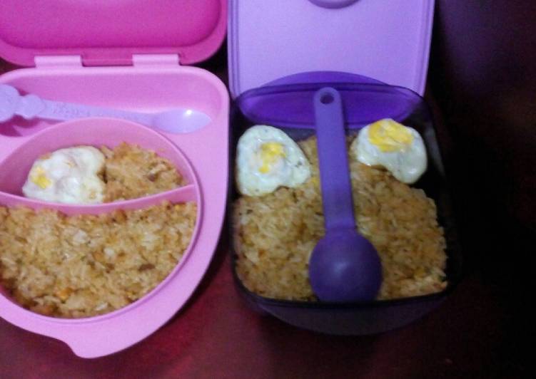 Resep Nasi goreng ceplok cinta😍, Bikin Ngiler