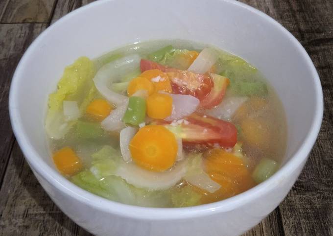 Resep Sup Sayuran Oleh Devalesha Kitchen Cookpad