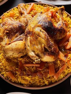 صورة لوصفة رز بخاري على طريقتي