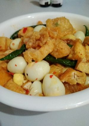 Foto resep Sambel Goreng Tahu Puyuh Krecek #BikinRamadanBerkesan