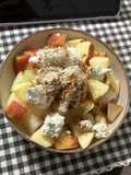 Frutas com ricota