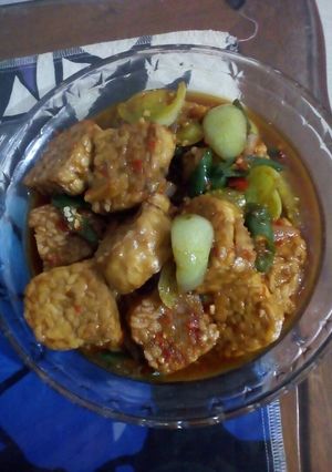 Foto resep Tempe asem pedes manis
