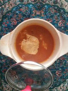 عکسی از دستور غذای کودک