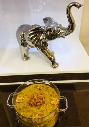عکسی از دستور شیله تبریزی