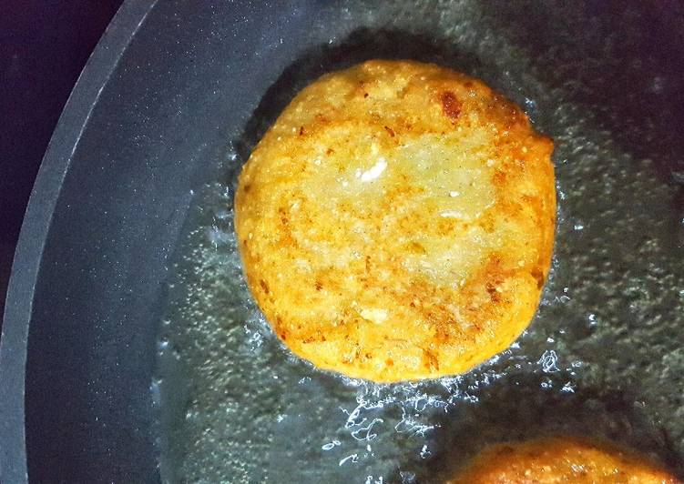 Mixed Vegetable Rawa Cutlet