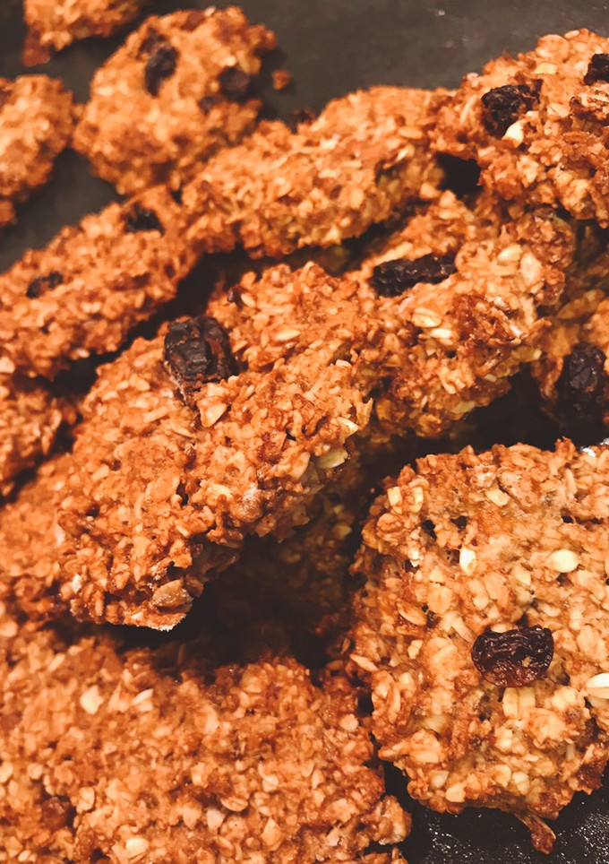 Una foto de Galletitas de Banana Veganas
