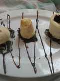 Rosted almomd mava kulfi and mango mava kulfi