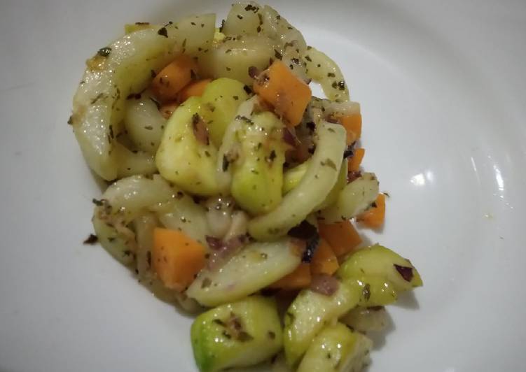 Recipe of Homemade Stir fried cucumber