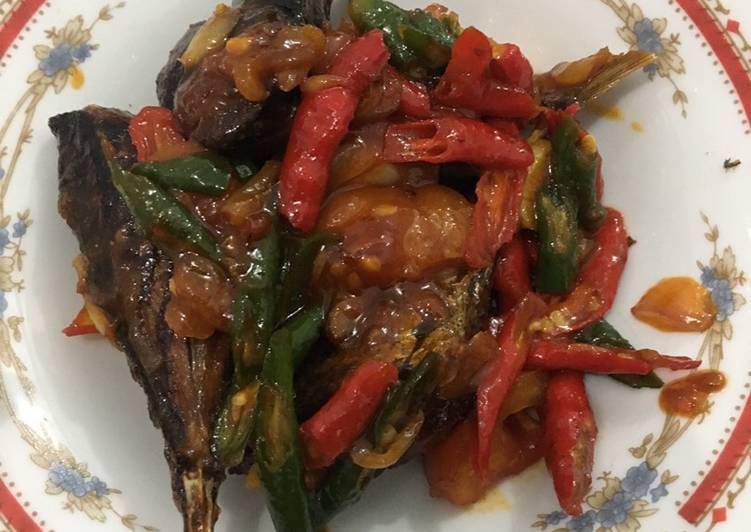 Ikan saos pedas manis (masakan sederhana) #antiribet