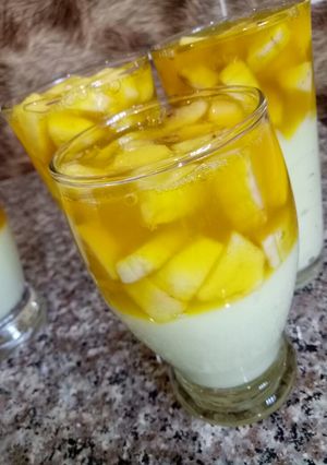 صورة لوصفة تحلية باردة بالموز والتفاح