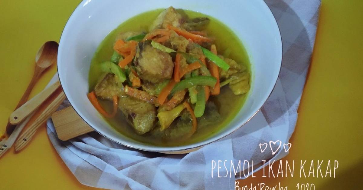 Resep Pesmol Ikan Kakap Oleh Intan Zahra Al Arsyad Bunda Reycha