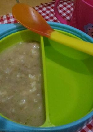 Foto resep Bubur lemak hati ayam (mpasi 7bulan)