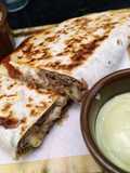 Quesadilla mexicana de carne