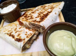 Una foto de Quesadilla mexicana de carne