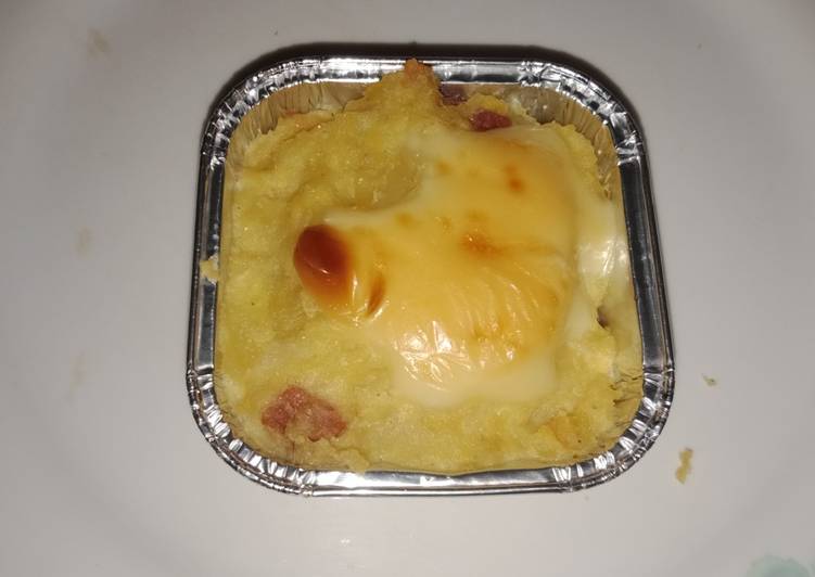 Kentang Panggang Oven Mozzarela