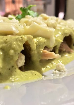Una foto de Enchiladas verdes