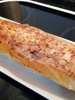 Una foto de Strudel de crema de calabaza y manzana