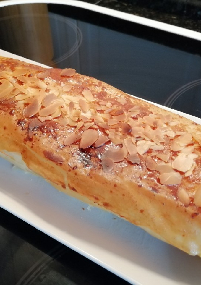 Una foto de Strudel de crema de calabaza y manzana