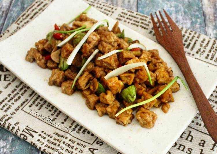 Orek tahu tempe #PR_adakecapmanisnya