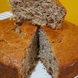 Budín de banana y nueces
