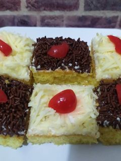 Foto resep Bolu Potong Coklat Keju