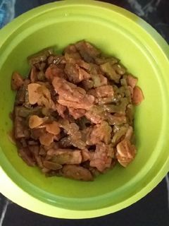 Foto resep 2. Oseng Pare tempe sederhana