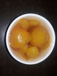 عکسی از دستور کمپوت هلو
