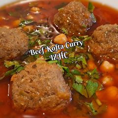 🥘Beef Kofta Curry🥘(beef kofta chana salan) A picture of 🥘Beef Kofta Curry🥘(beef kofta chana salan).