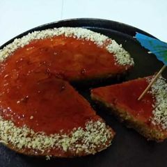 A picture of Valentine Special without egg and oven Cake.