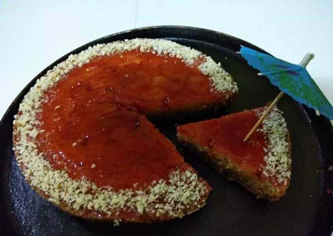 Simple Way to Prepare Homemade Valentine Special without egg and oven Cake