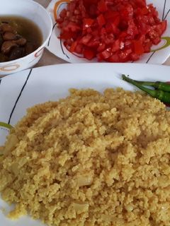 عکسی از دستور دمپختک بلغور گندم یا گمنه