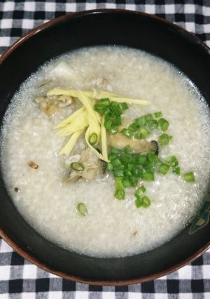 Hình của món Cháo hàu.