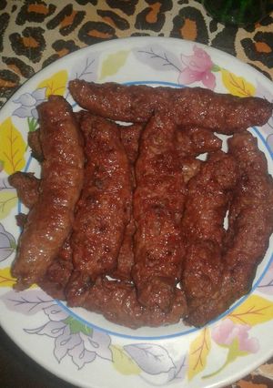 صورة لوصفة الكفتة الضاني المشويه
