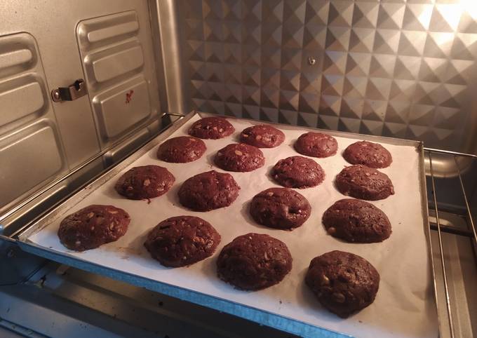Cara bikin Chocochips rolled out cookies