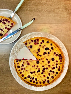 Una foto de Kuchen de frambuesas