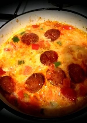 Menemen, a török rántotta recept fotója