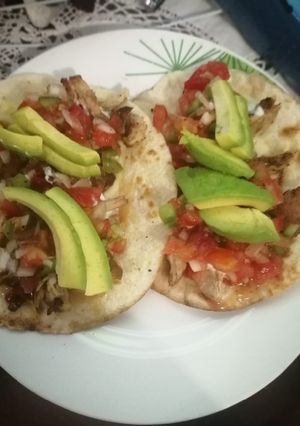 Una foto de Tacos de pollo