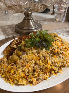 عکسی از دستور دم پختی پلو ماش با هویج