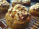 Jumbo & Extra Fluffy Gluten-Free Banana Breakfast Muffins