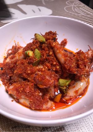 Foto resep Cumi Asin Pedas setan