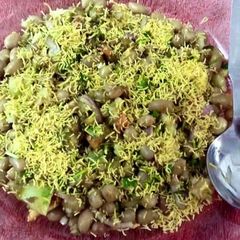 A picture of Home made Simple delicious recipe its Peanut chaat.