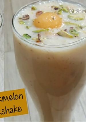 A picture of Musk Melon Milk Shake.