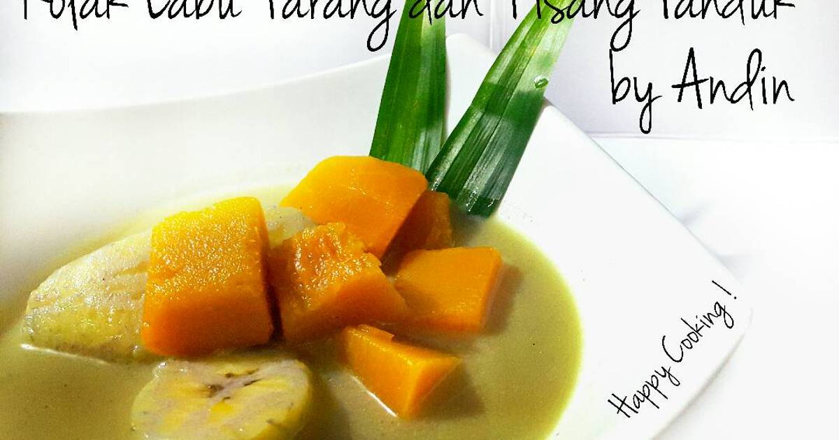 Resep Kolak Labu Parang Dan Pisang Tanduk Oleh Andin S Kitchen Cookpad