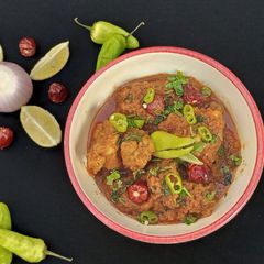 Spicy Chicken karahi A picture of Spicy Chicken karahi.