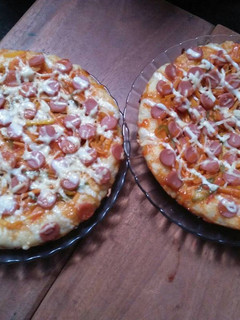 Foto resep 47.Pizza Sosis Sayur Teflon