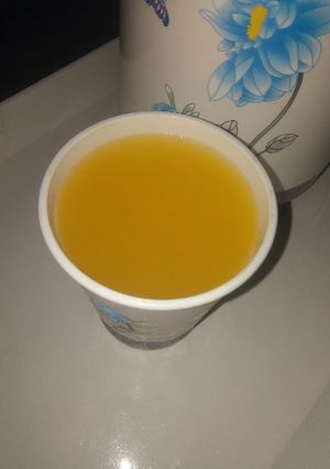 A picture of Ginger juice.