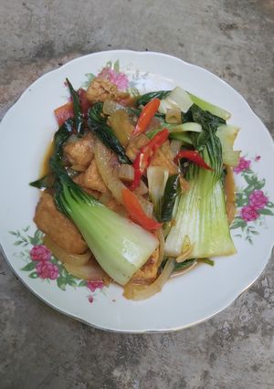 Foto resep Tumis tahu pokcoy