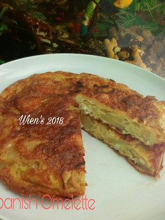 Foto resep Spanish Omelette