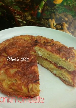Foto resep Spanish Omelette