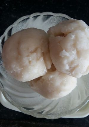 A picture of Manda pittha.Authentic dish of odisha.